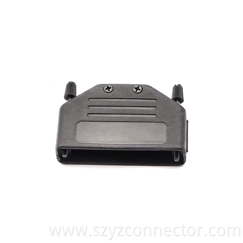 D-SUB black folding shell